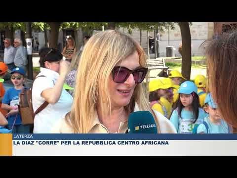 LATERZA. LA DIAZ "CORRE" PER LA REPUBBLICA CENTRO AFRICANA