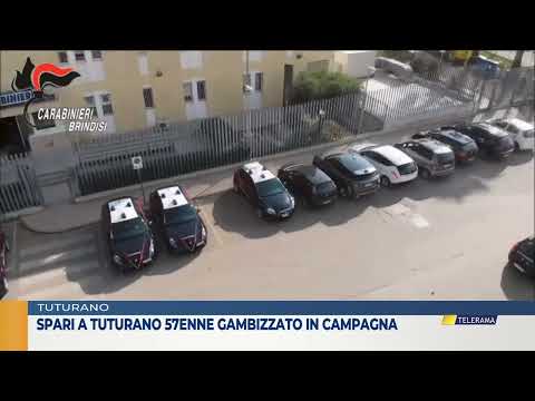 Spari a Tuturano, 57enne gambizzato in campagna