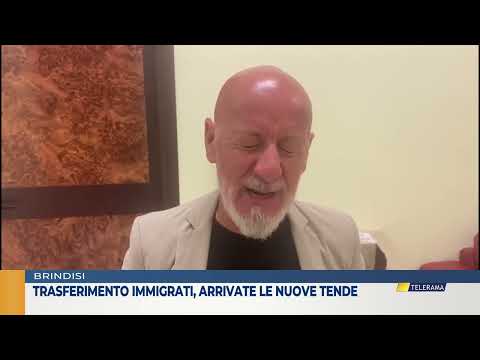 Trasferimento migranti, arrivate le nuove tende