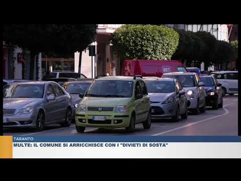 TARANTO. MULTE: IL COMUNE SI ARRICCHISCE CON I "DIVIETI DI SOSTA"