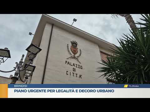 Piano urgente per legalità e decoro urbano