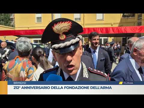 212° anniversario della fondazione dell'arma dei Carabinieri